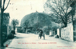 Soyons * Route Du Village Et La Tour Penchée * Attelage - Sonstige & Ohne Zuordnung