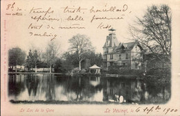 LE VESINET   ( YVELINES )    LE LAC DE LA GARE - Le Vésinet