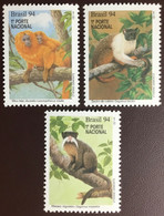 Brazil 1994 Monkeys Animals MNH - Singes