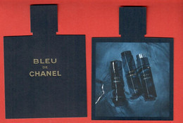 F- Réplique à Sprayer Chanel - Bleu De CHANEL-   Perfume Card - USA - Modernas (desde 1961)