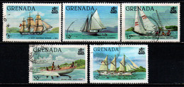 GRENADA - 1980 - VECCHIE E NUOVE IMBARCAZIONI - USATI - Grenada (1974-...)