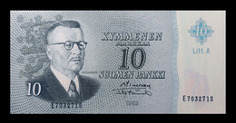 # # # Banknote Finnland (Finland) 10 Markkaa 1963 Lit. A UNC # # # - Finland