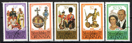 GRENADA - 1977 - Reign Of Queen Elizabeth II, 25th Anniv. - USATI - Grenada (1974-...)