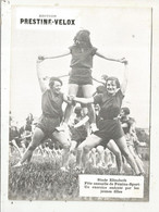 Photographie, Ed. Prestine-Velox, Sports, Gymnastique , Fête Annuelle De Fémina-Sport , Stade Elisabeth, Frais Fr 1.85 E - Sporten