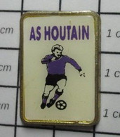 1316c Pin's Pins / Beau Et Rare / THEME : SPORTS / CLUB DE FOOT AS HOUTAIN Commune Belge D'Oupeye Située En Région Wallo - Football