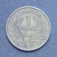 Tunisie - Pièce "Bon Pour 1 Franc" 1941 - Tunisia