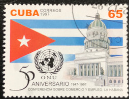 Cuba - C10/21 - (°)used - 1997 - Michel 4077 - Conferentie Handel & Werkgeschiedenis - Usati