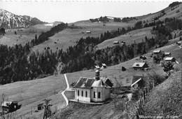 WIESENBERG → Kapelle Mit Sicht Gegen Den Arvigrat, Fotokarte Ca.1960 - Altri & Non Classificati