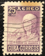 Cuba - C10/21 - (°)used - 1952 - Michel 306 - Geboortedag Van Isabella - Usados