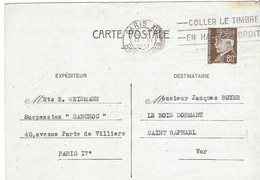 Carte FRANCE Entiers Postaux N° 512-CP2 Y & T - Storia Postale