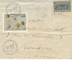 Enveloppe FRANCE N° 444, 25911e Jour  Y & T - Storia Postale