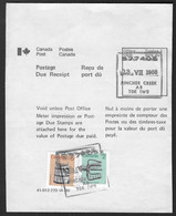 Postage Due Receipt - 1988 - Impuestos