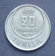 Tunisie - Pièce De 20 Francs 1950 - Tunisia