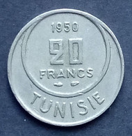 Tunisie - Pièce De 20 Francs 1950 - Tunisia