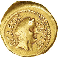 Jules César, Aureus, 46 BC, Rome, Or, TTB, Calicó:37b, Crawford:466/1 - République (-280 à -27)
