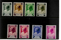 D171/ Belgique - België TP 458/465 Princesse Joséphine Charlotte Surtaxe Antituberculeux ** - Unused Stamps