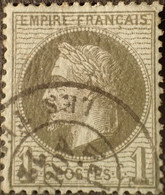 DF50478/327 - FRANCE - NAPOLEON III Lauré N°25 Avec CàD De LYON LES TERREAUX - AOÛT 1872 - 1863-1870 Napoléon III Lauré