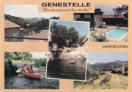 GENESTELLE - LARGENTIERE - ARDECHE - (07) - CPSM MULTIVUES... - Largentiere