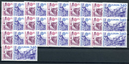 ANDORRE N°358 /359 - "EUROPA 1987" - 16 SERIES - Ongebruikt