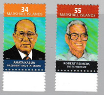 Marshalleilanden 2001, Amata Kabua, Robert Reimers - Islas Marshall