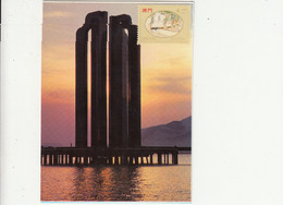 Macau, Macao, Maximum Cards, (87), Macau Visto Por...Lio Man Cheong 1995 - Cartoline Maximum