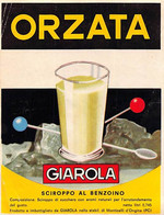 014214 "MONTICELLI D'ONGINA (PC) GAIROLA - ORZATA" ETICHETTA III QUARTO XX SEC. - Frutta E Verdura