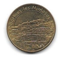 Médaille Touristique  Monnaie  De  Paris  2015, Ville  Bormes - Les Mimosas  ( 83 ) - 2015