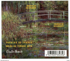 2010 France BF N° F 4479 ** Oeuvre De Monet - Jardin De France -> Jardin De GIVERNY - Nuovi