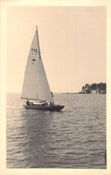 Photo 9x14cm D'un Bateau à Voile - 113  - Barque - Boats