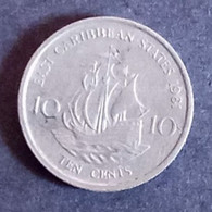 Territoires Britanniques Des Caraïbes - 10 Cents 1981 - British Caribbean Territories