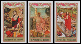 PA188/190B** - Pâques III Tableaux / Passen III Schilderijen / Ostern III Gemälde / Easter III Paintings - BURUNDI - Cuadros