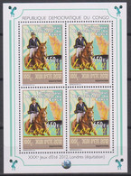 Olympics 2012 - Equestrian - Weightlifting - CONGO - Sheet MNH - Sommer 2012: London