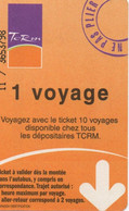 Billet De Transport - France - Metz - TCRM - 1 Voyage - Autres & Non Classés