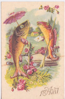 CPA - 1 ER AVRIL - POISSON D'AVRIL - MISSIVE PAR BATEAU - 1er Avril - Poisson D'avril