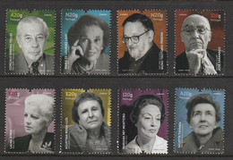 Portugal 2022 Figures From Portuguese History And Culture - The 100th Anniversaries Of Their Birth  8 V. ** - Unused Stamps