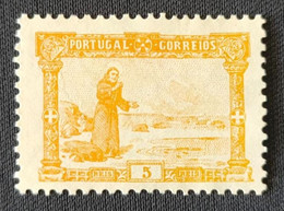 POR0112MNH - 7th Centenary Of The Birth Of Sto. António - 5 Reis MNH Stamp W/o Gum - Portugal - 1895 - Neufs