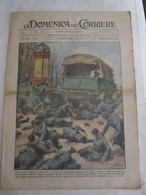 # DOMENICA DEL CORRIERE N 6 / 1929 MILITI A BUCAREST / COGGIOLA BIELLA / CARNEVALE VIAREGGIO - Premières éditions