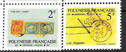 Polynesie Française, Timbres De Service Yv. 17a Et 19a Neufs **, Réimpressions 1997 (Dentelés 13,5 X 13) - Servizio