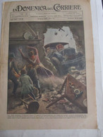 # DOMENICA DEL CORRIERE N 10 / 1929 PADERNO (UDINE ) AUTO ENTRA IN CASA / PRESSO BELGRADO - Primeras Ediciones