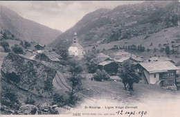 St Nicolas VS, Chemin De Fer Ligne Viège - Zermatt (3431) - Viège