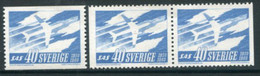 SWEDEN 1961 10th Anniversary Of SAS Airline MNH / **.  Michel 467 - Unused Stamps