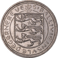 Monnaie, Guernesey, Elizabeth II, 10 Pence, 1977, Heaton, TTB, Cupro-nickel - Guernsey