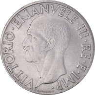 Monnaie, Italie, Lira, 1939, Rome, TTB+, Acmonital (austénitique), KM:77a - 1 Lira