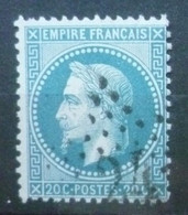ETOILE N°24 / NAPOLEON N°29 B 20c Bleu - 1863-1870 Napoléon III Lauré