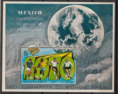 TCHAD - 1970 - Bloc Feuillet BF N°Yv. 5B - Football World Cup - Neuf Luxe ** / MNH / Postfrisch - 1970 – Mexico