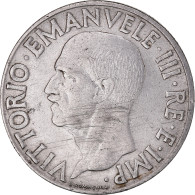 Monnaie, Italie, Lira, 1939, Rome, TB, Acmonital (austénitique), KM:77a - 1 Lira