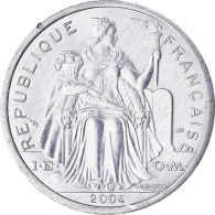 Monnaie, Nouvelle-Calédonie, 2 Francs, 2004, Paris, TTB+, Aluminium, KM:14 - Neu-Kaledonien