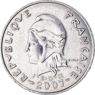 Monnaie, Nouvelle-Calédonie, 10 Francs, 2007, Paris, SUP, Cupro-nickel, KM:11a - New Caledonia