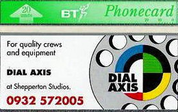 ENGLAND : BTP127 20u DIAL AXIS ( Batch: 229A60372) MINT - BT Edición General