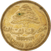 Monnaie, Liban , 25 Piastres, 1969 - Libanon